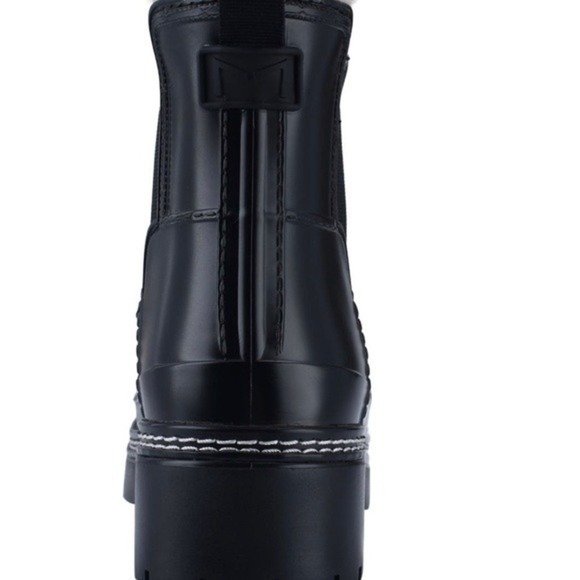 Marc Fisher LTD Fargo Waterproof‎ Dark Blue Lug Sole Ankle Boots Size 6 NEW - Picture 8 of 12